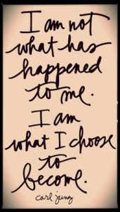 I am not what has happened to me